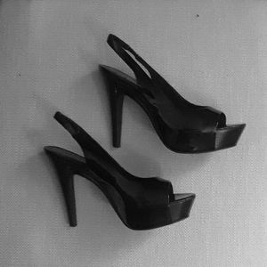 Jessica Simpson Slingback Open Toe Pumps